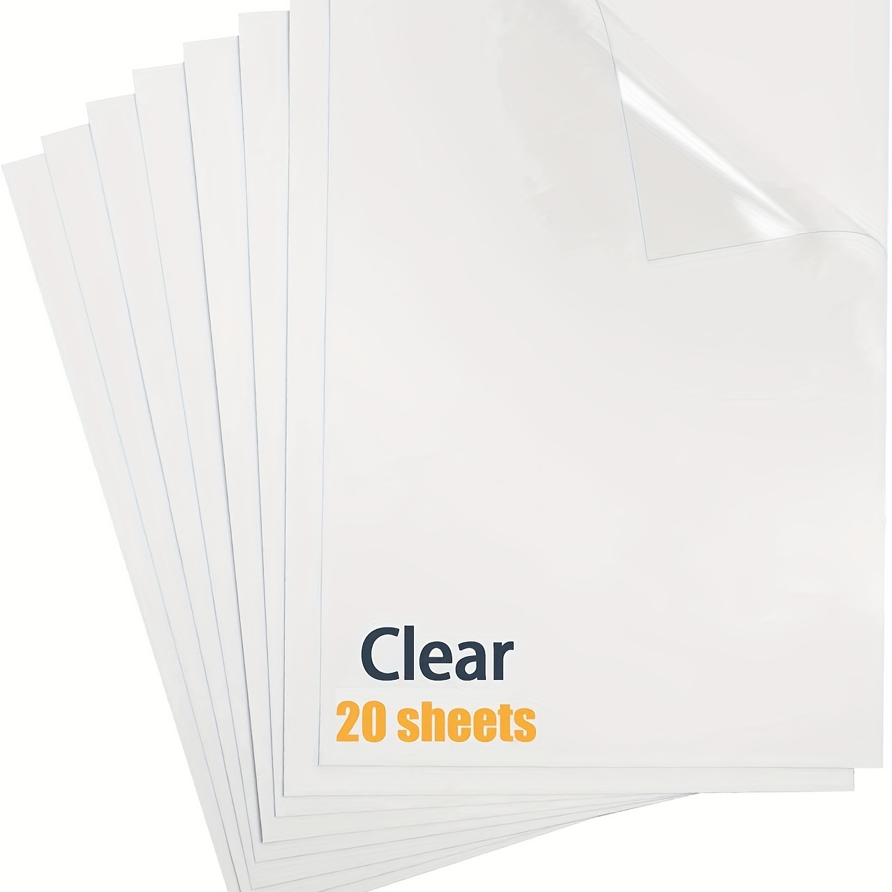 A4 Clear Sticker Paper Inkjet Printer Label Sheet Waterproof - Temu