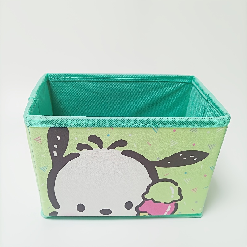 Hello Kitty Cartoon Cute Desktop Storage Box With Lid - Temu