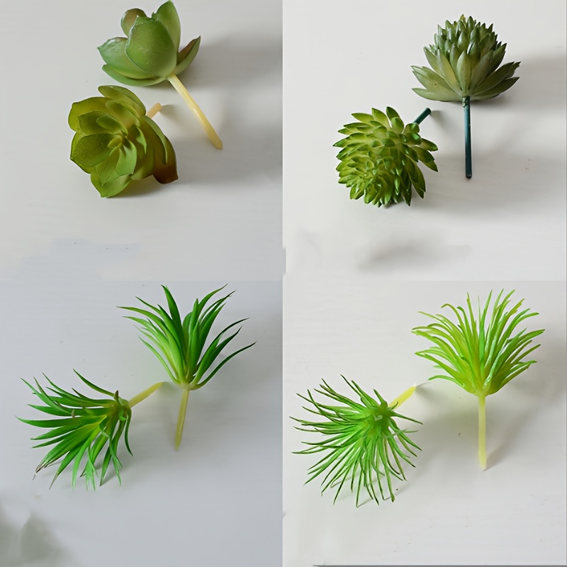 UNUS Home Kunstpflanze klein in 3er Set, Kaktus Deko im Glas mit  Korkdeckel, Kaktus künstlich, Mini Deko Sukkulente für Wohnzimmer, Küche,  Bad, Büro
