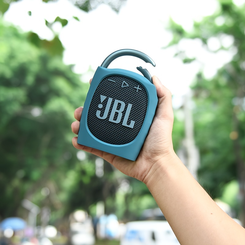 Housse mini enceinte en silicone pour JBL Clip 4
