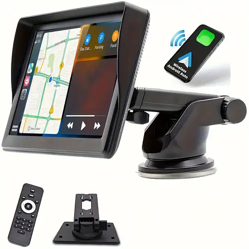 Autoradio GPS CarPlay 1 din Universel avec Écran Rétractable 7