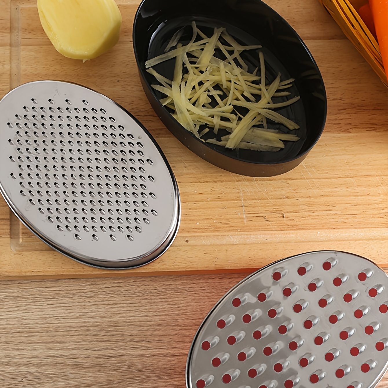Cheese cheese grater for use in food processing center 