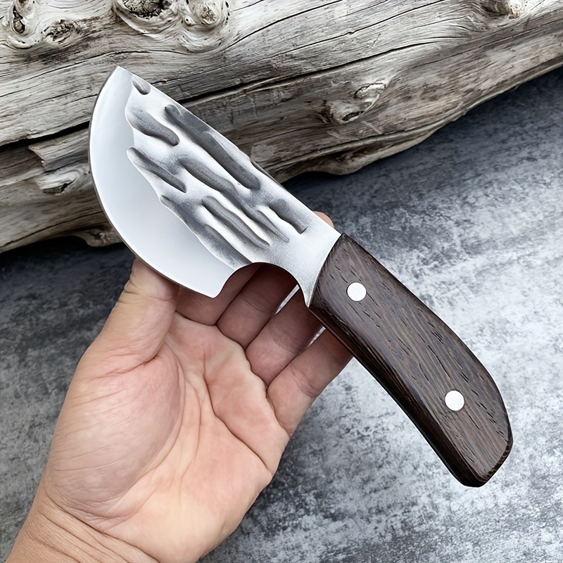 Heavy Duty Meat Knife With Sheath Hand Forged Chef Knife - Temu