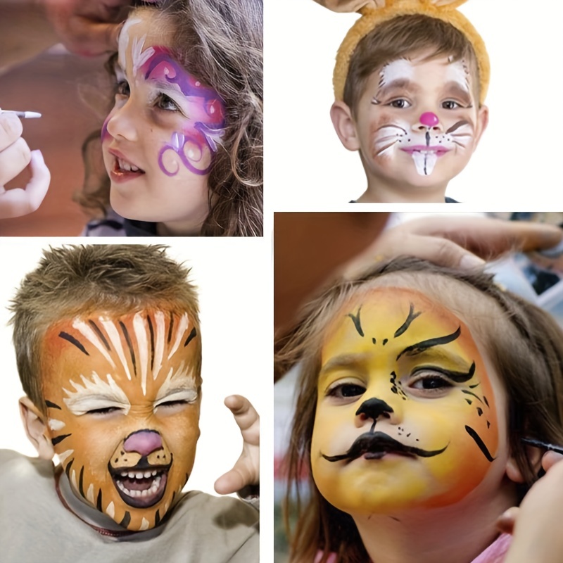 20color oil paint body paint facial children makeup alloween Party