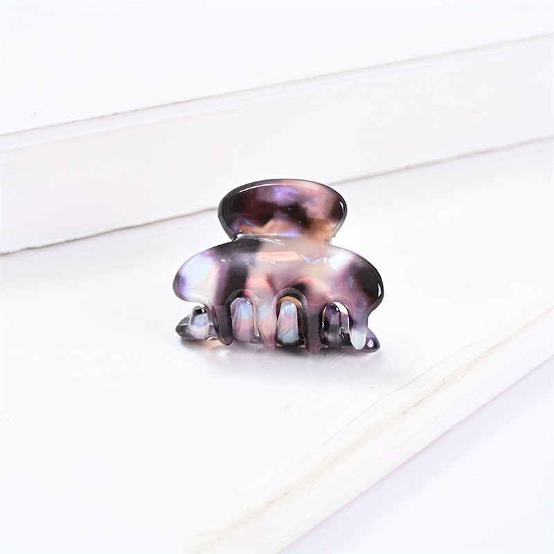 Small acetate hair claw clip – Splurg'd Studio