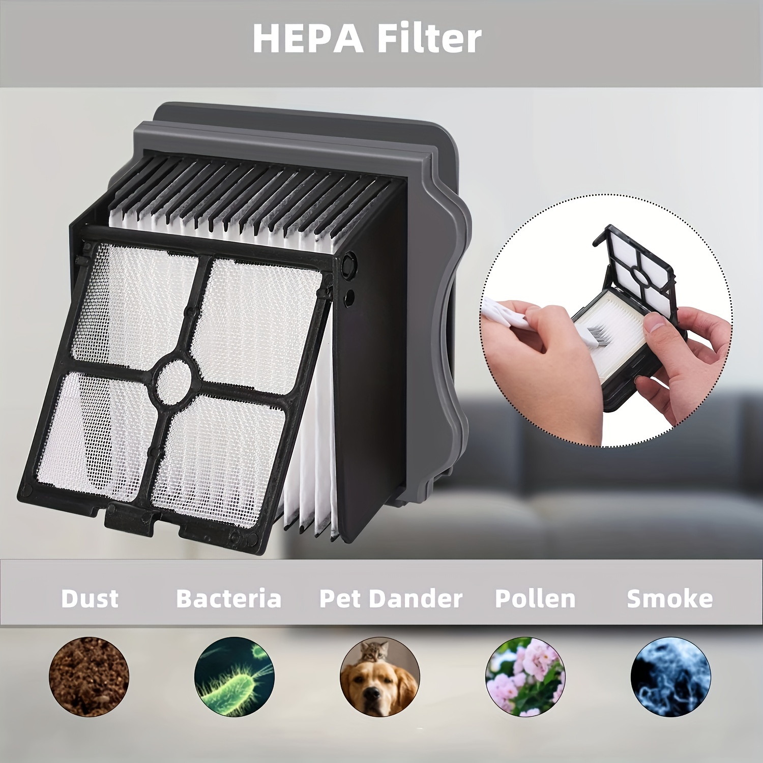 Hepa Filter Roller Brush For Tineco Floor One S3,Tineco iFloor 3