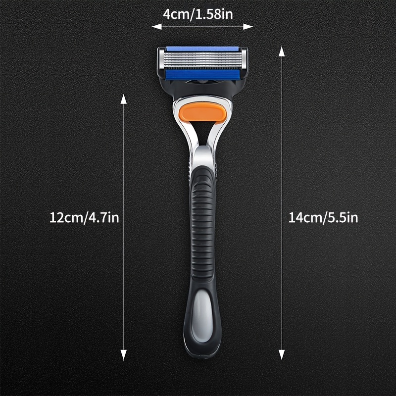 Classic 6 Layer Manual Razor Set with 4 Refills