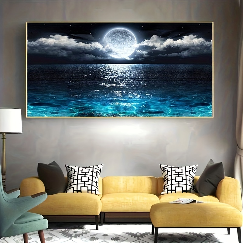 5d Diy Large Artificialdiamond Painting Kits For Adult Lake - Temu