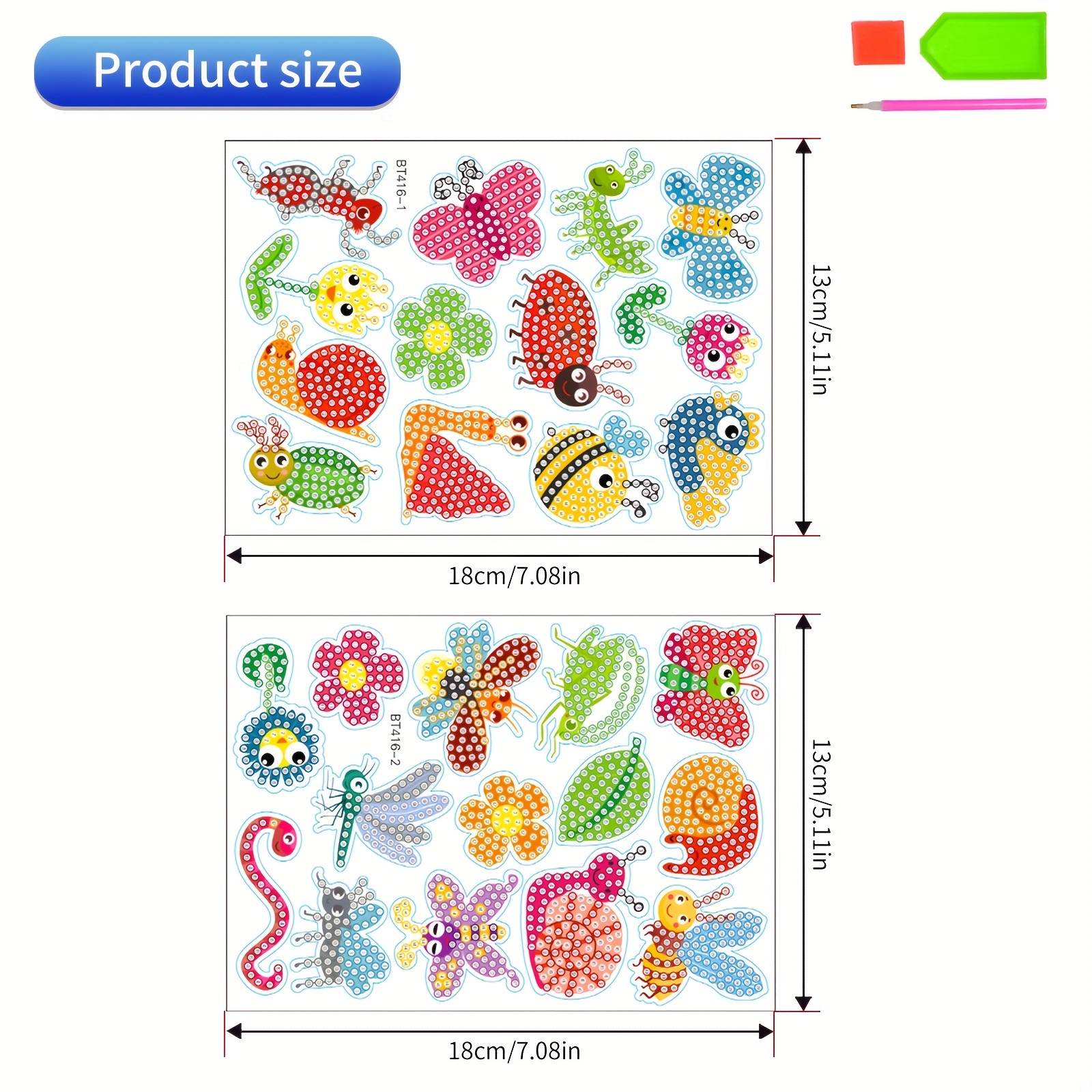 Animals In Nature Cognition Decals, Dinosaur Cartoon, Diamond Painting Kits  For Kids, Diamond Painting Stickers, Gem Sticker, Gem Art And Craft Kits  For Kids, Diamond Dots Girls 6-8-12 - Temu Spain