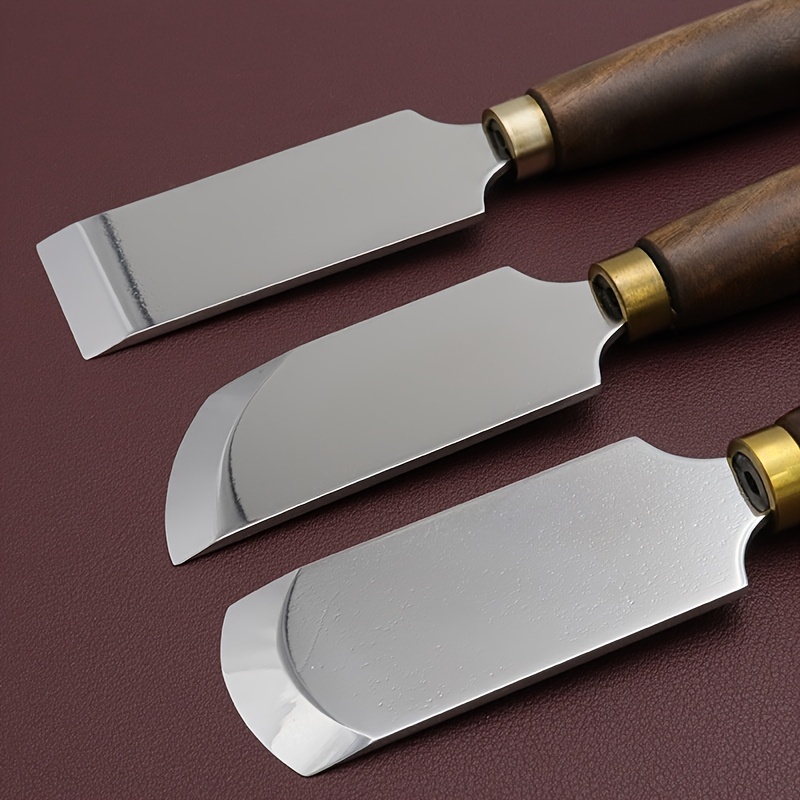 Leather Cutting Knife Sharp D2 Steel Durable Comfortable - Temu Republic of  Korea