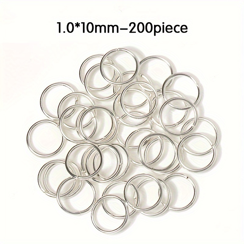 Stainless Steel Jump Rings Open Jump Ring Connectors - Temu