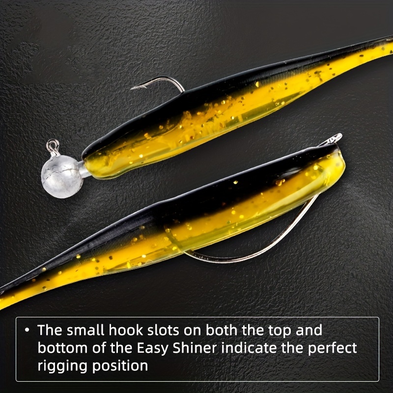 Silicone Soft Fishing Lures Bass Soft Paddle Tail Fishing - Temu