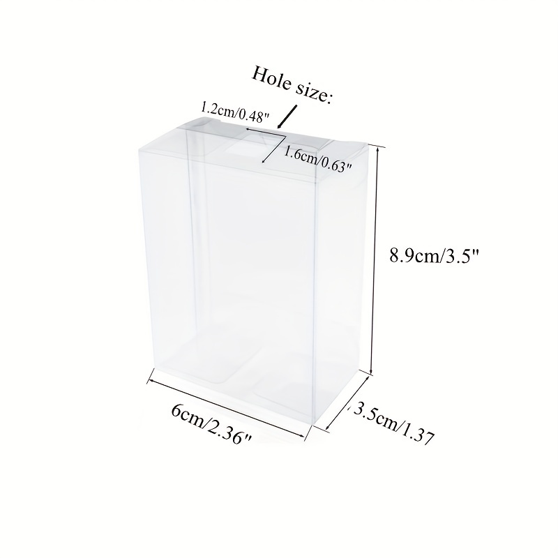 Plastic Clear Cakesicle Boxes with Hole Candy Treat Packaging for Baby  Shower Holiday and Birthday Party Favors