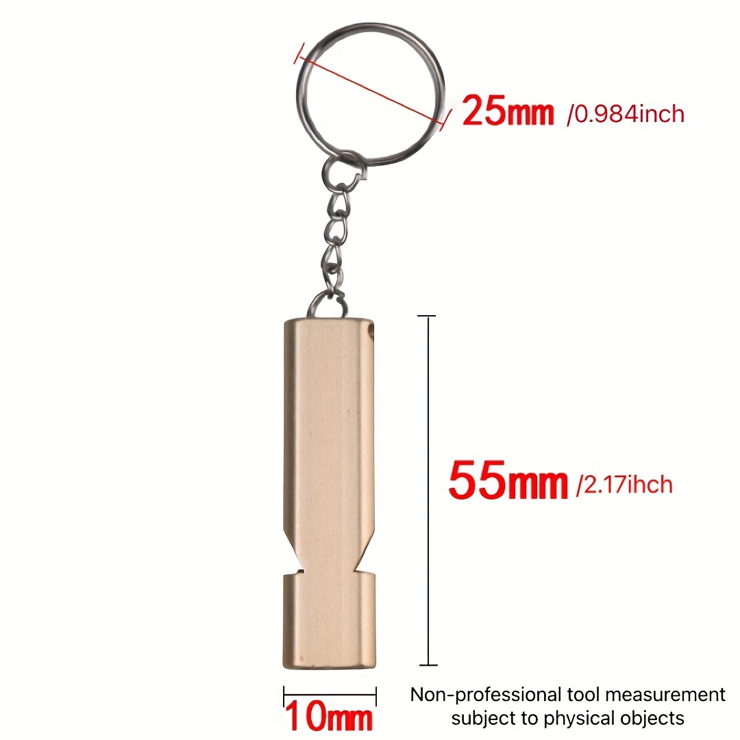 Eco-Fused 2X Survival Whistle and 2X Signal Mirror - Outdoor Survival Kit  Rescue Flash Mirror - Clip-on Whistle with Lanyard - Backpacking, Camping