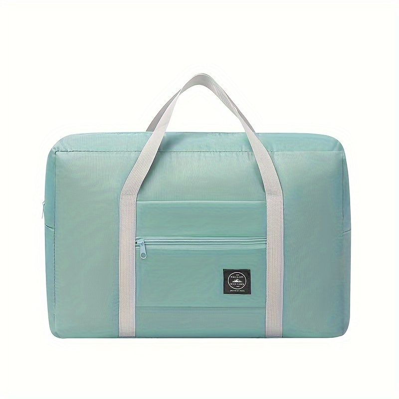 TEMU Bolsa De Almacenamiento De Ropa De Viaje, Plegable De Gran Capacidad, Equipaje Portátil, Disponible En Varios Colores