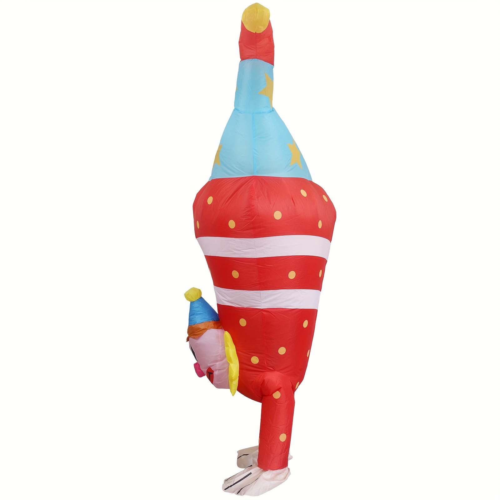 Déguisement adulte GENERIQUE Costume clown gonflable déguisement