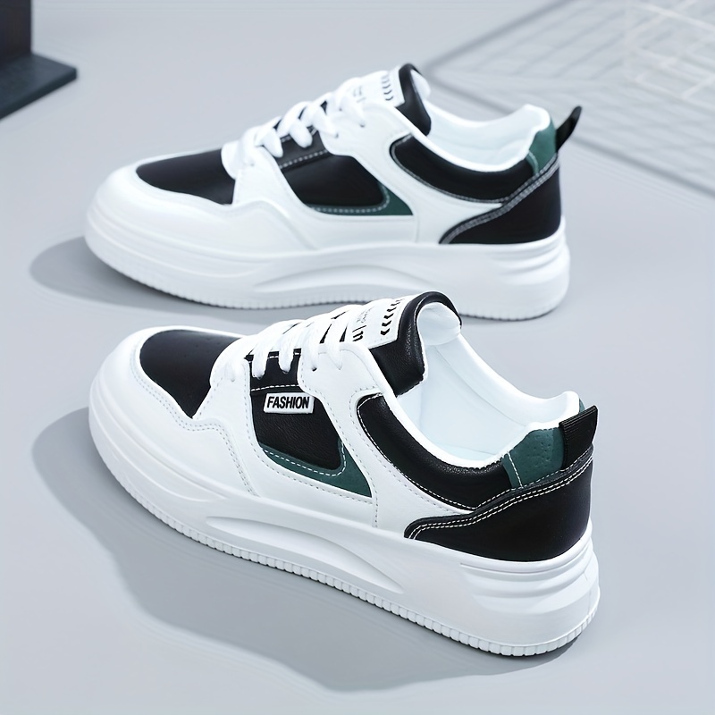 Low-Top Lace-up Trainers