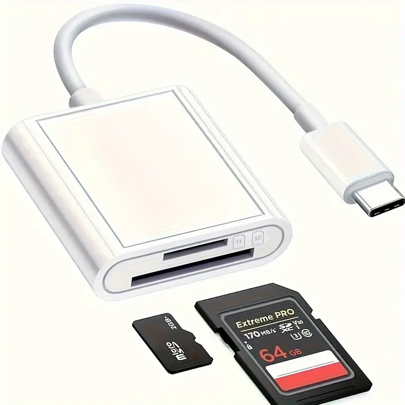 Lecteur de Carte Micro SD/TF, Lecteur de Carte USB C, Lecteur de