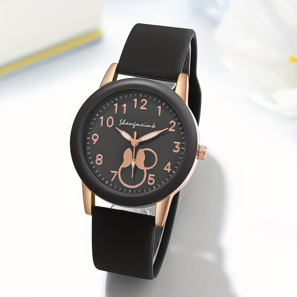 Round Dial Pointer Silicone Watch 2024 Sports Age Reduction Cute Dog Cartoon Pointer Round  main image 4