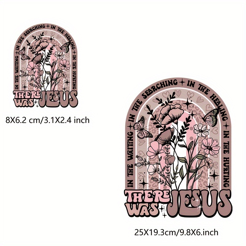 Faith Heat Transfer Patches Clothing Jackets Design - Temu