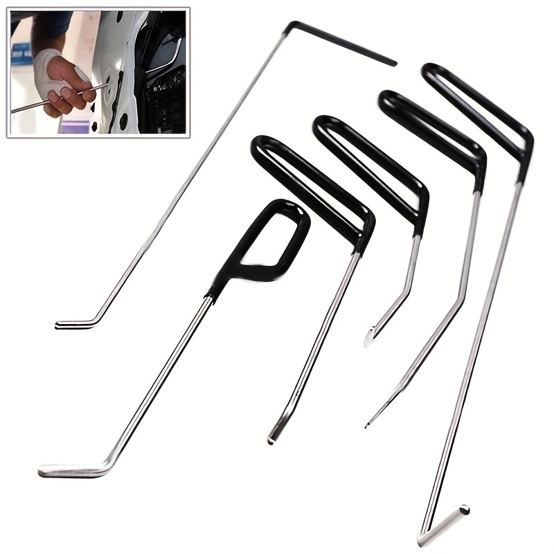 Dent Repair Strap, Car Automobile Nylon Strap with Metal Hook for Paintless  Dents Repair Rod