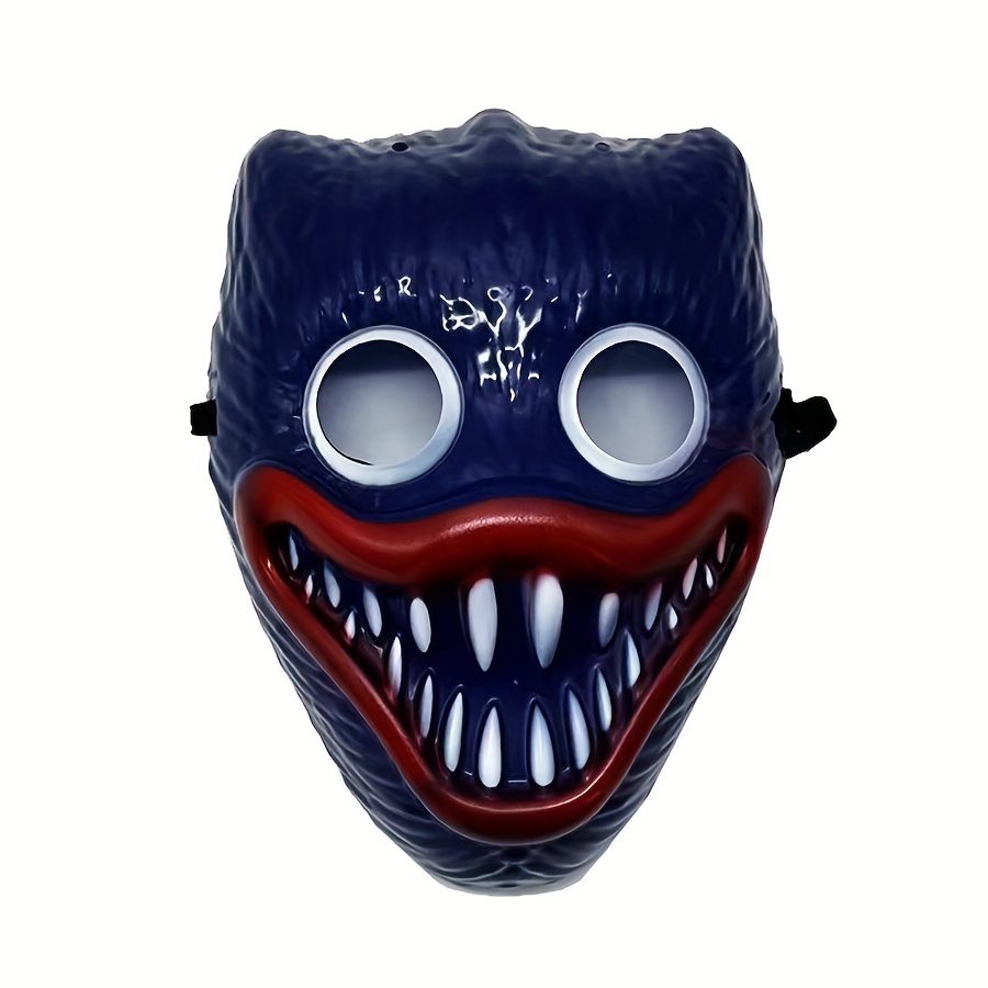 Demi-masque visage drôle grandes dents sourire masques sourire adulte  enfant cos