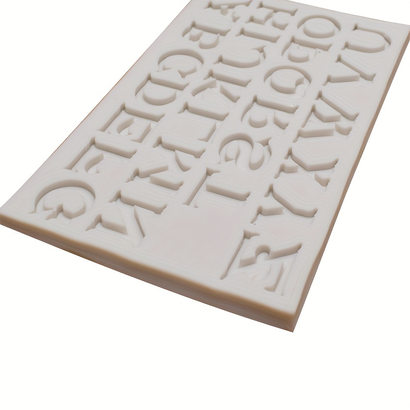 Stampi In Silicone Lettere 1pc Cioccolato Stampi Lettere In - Temu Italy