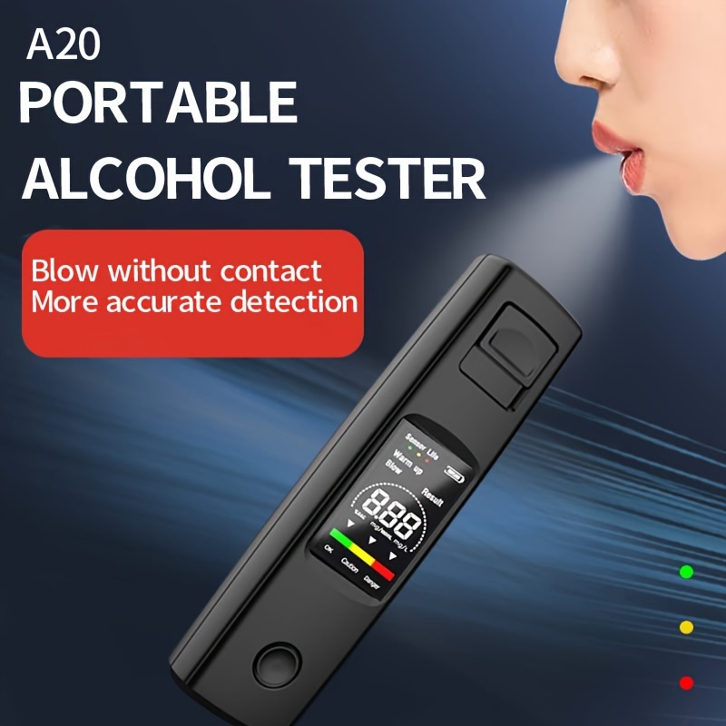 Advanced Portable Breath Alcohol Tester Professional Grade