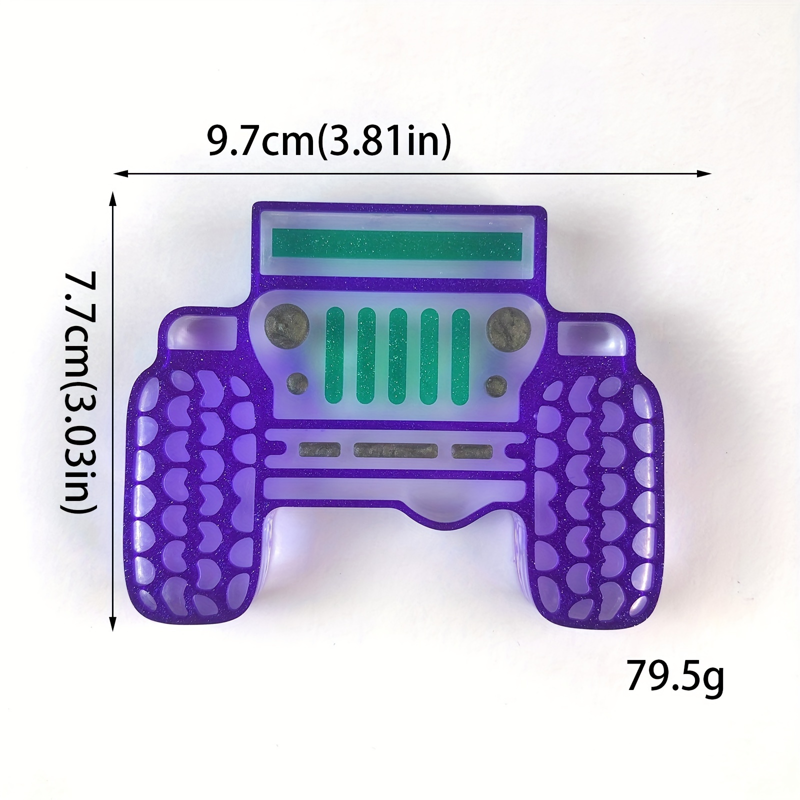 Large Scrub Top Car Freshie Molds - Unique Silicone - Oven Safe