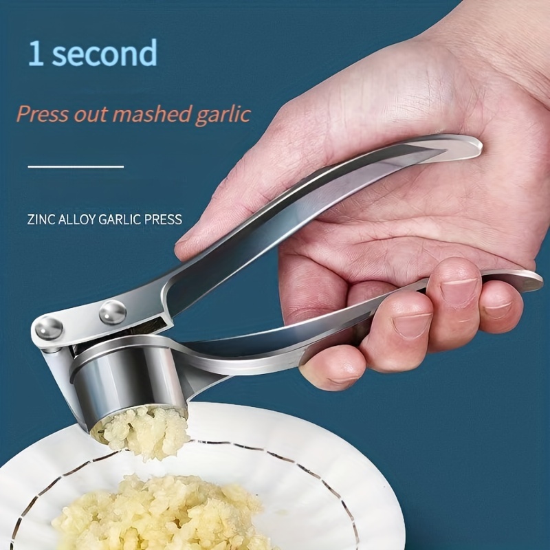 Garlic Press, Multifunctional Metal Garlic Press, Metal Garlic Mincer,  Washable Garlic Crusher, Kitchen Garlic Chopper, Ginger Squeezer, Garlic  Masher, Garlic Mincer, Kitchen Stuff, Kitchen Gadgets - Temu