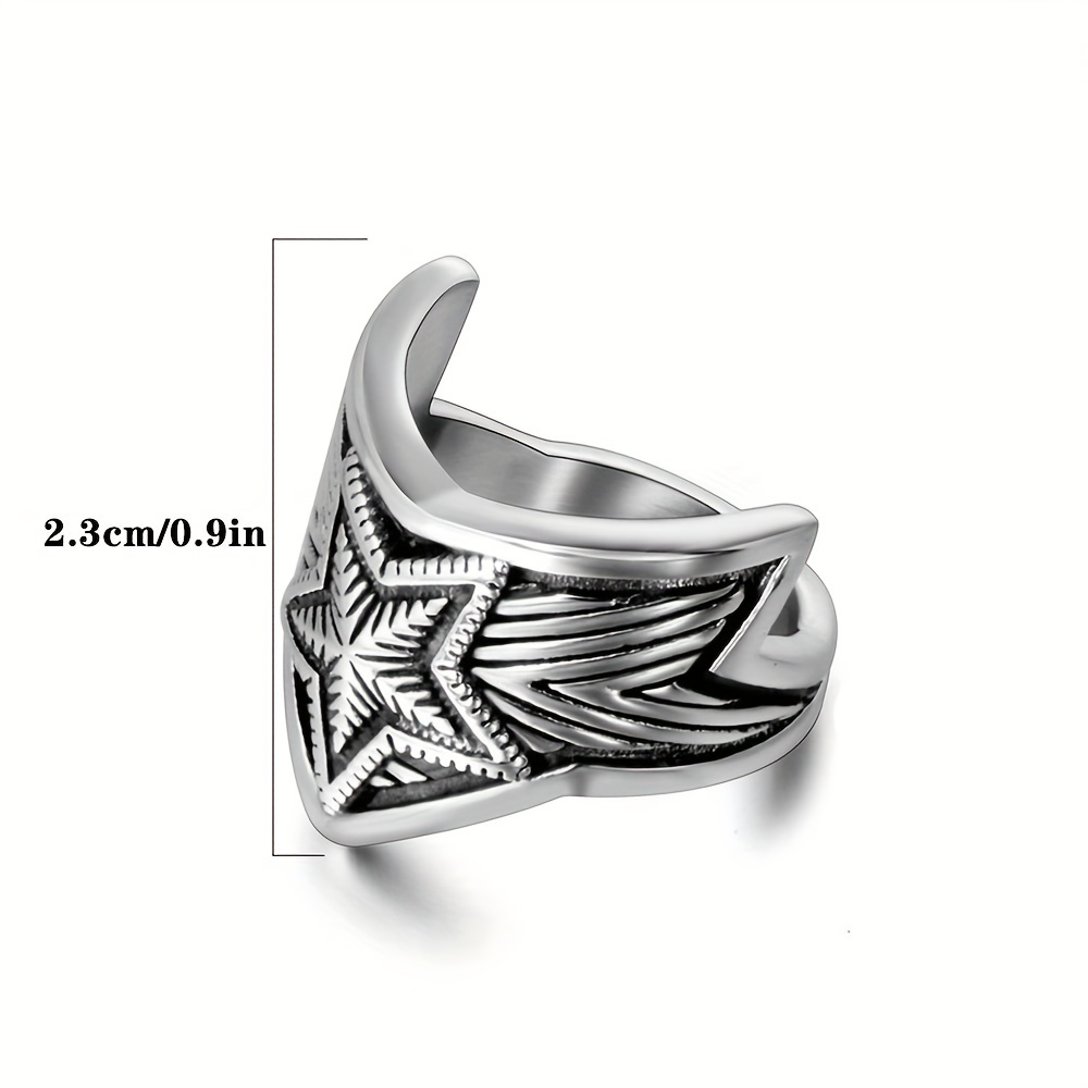 Five point deals star ring