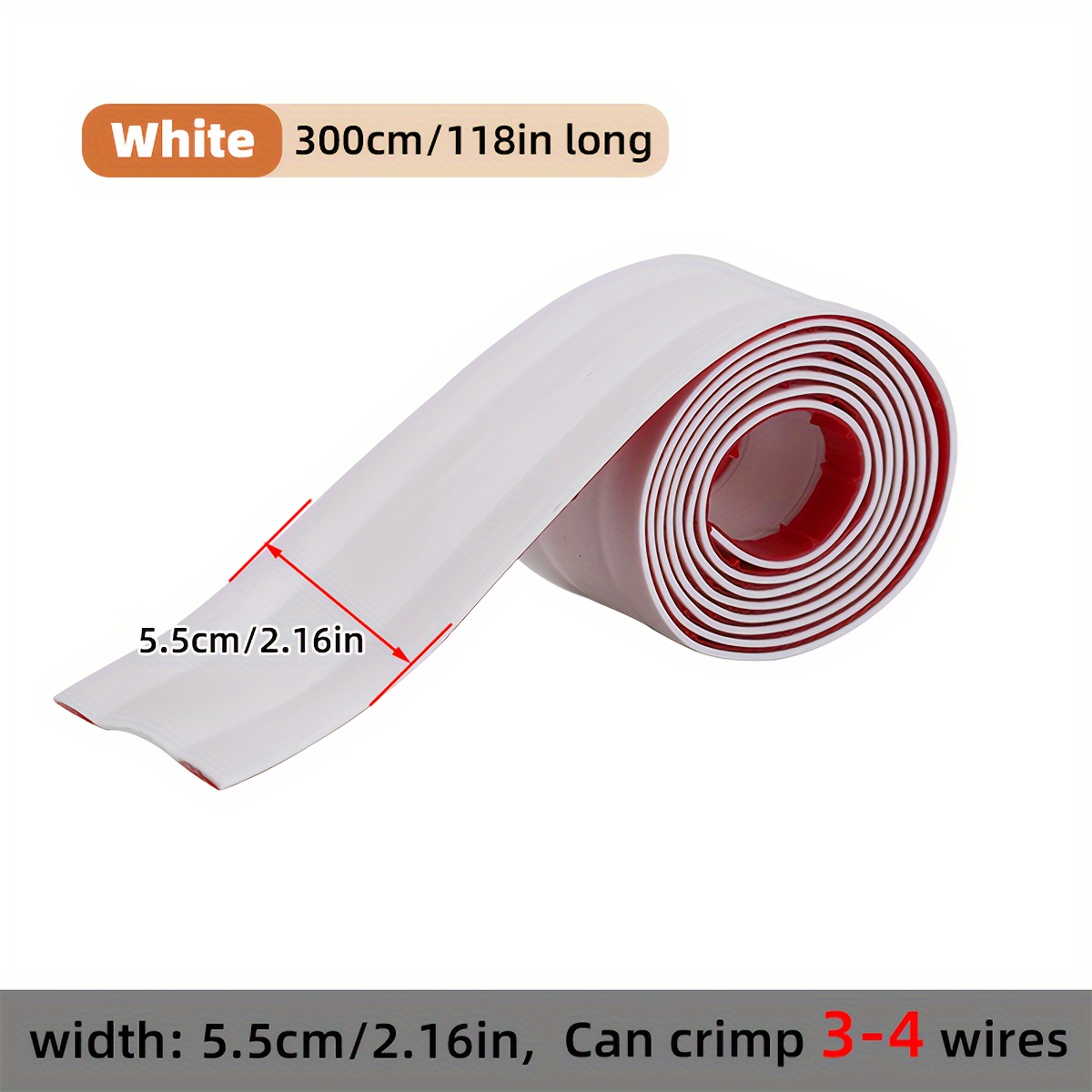 Cable Protection Tape Wire And Cable Protection Cover Pvc - Temu