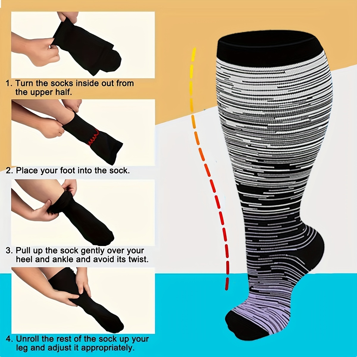 Twist Compression Socks