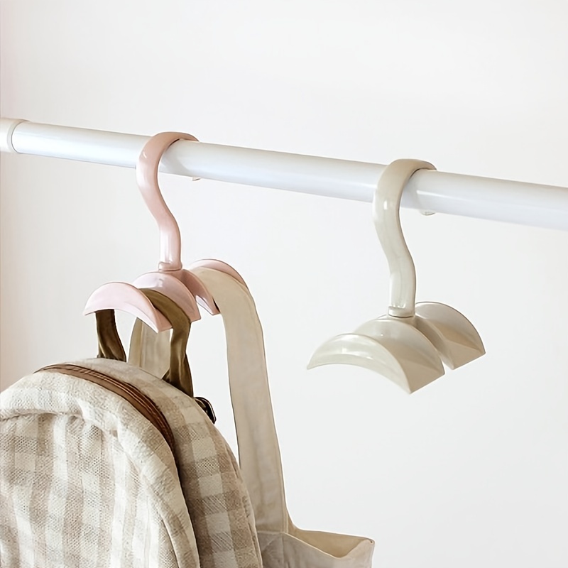 Coat Hanger Durable Pp Bag Rack Holder Home Closet Hat - Temu Canada