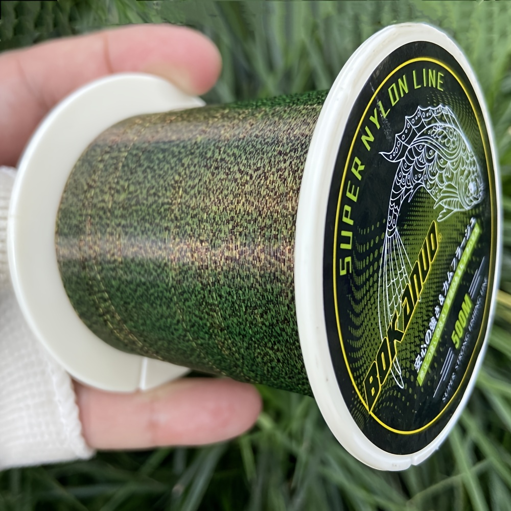 

547yds/500m Strong Invisible Spot Line, Wear-resistant Monofilament Color-changing Fishing Line, Fishing Tackle 4lb-34lb Load-bearing