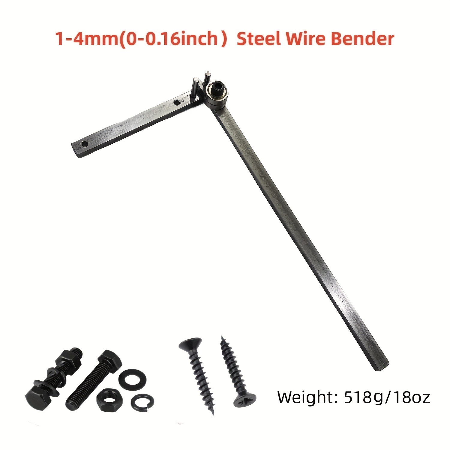 Small and easy wire bender 