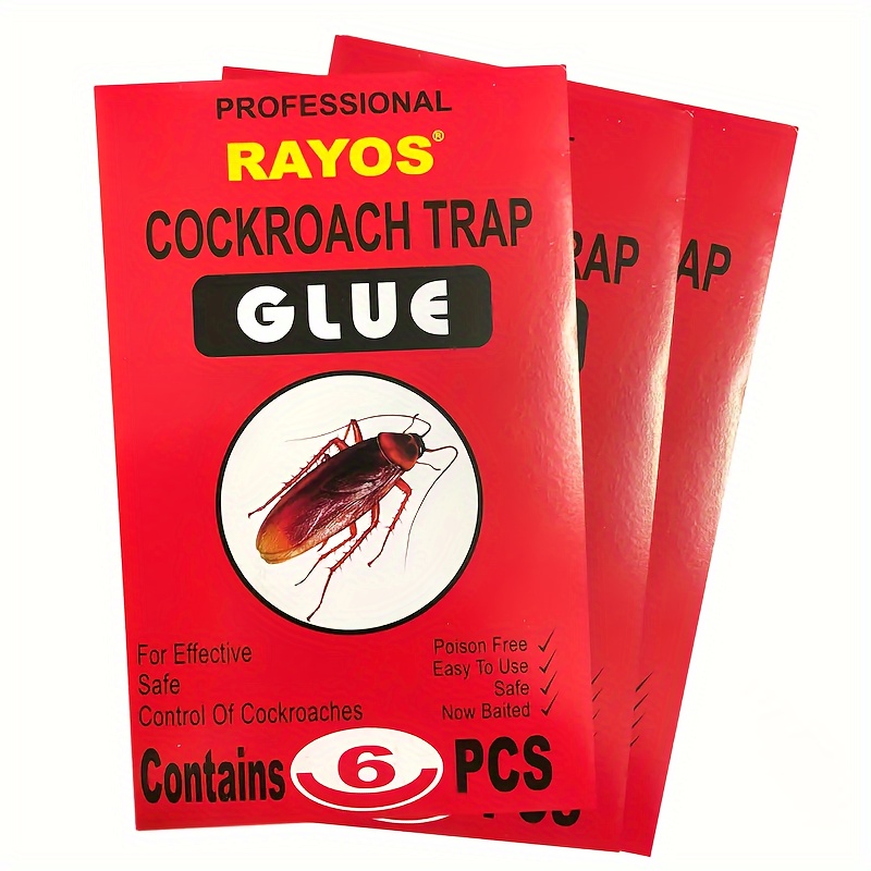 35 Pcs Roach Traps Indoor Cockroach Bug Pest Killer Bait Glue