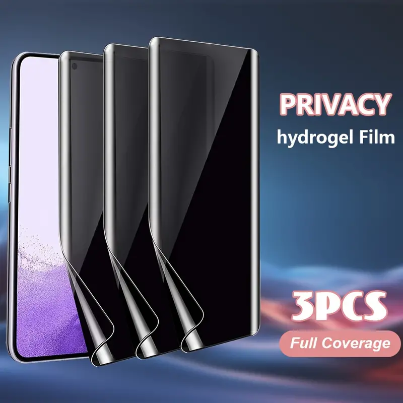 Privacy Protection Hydrogel Film Soft Screen Protector For - Temu Germany