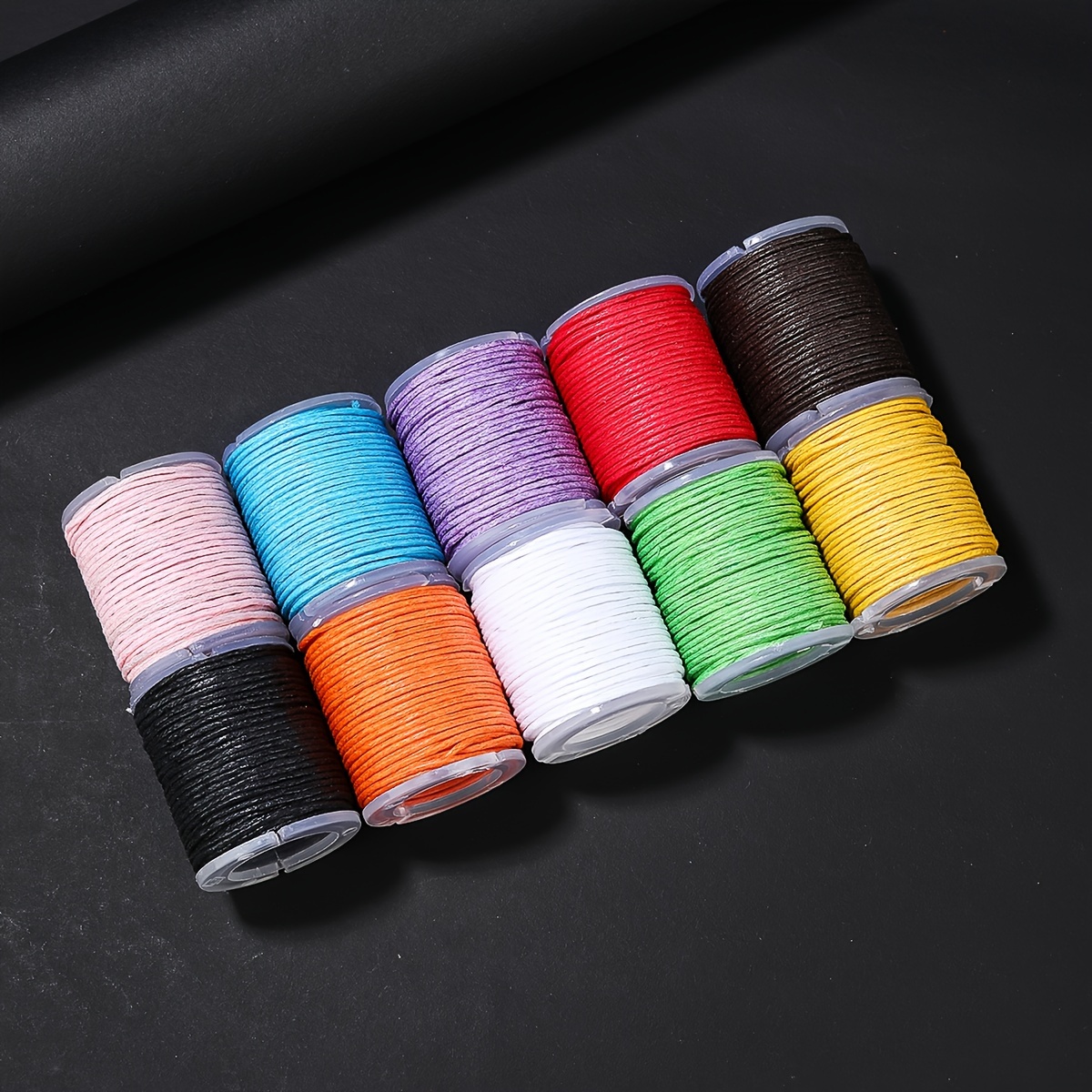 10 Colors/Set DIY Nylon Jewelry Thread Braided Rope Bead String For  Bracelet Necklace Handmade Crafts Jewelry Making Supplies