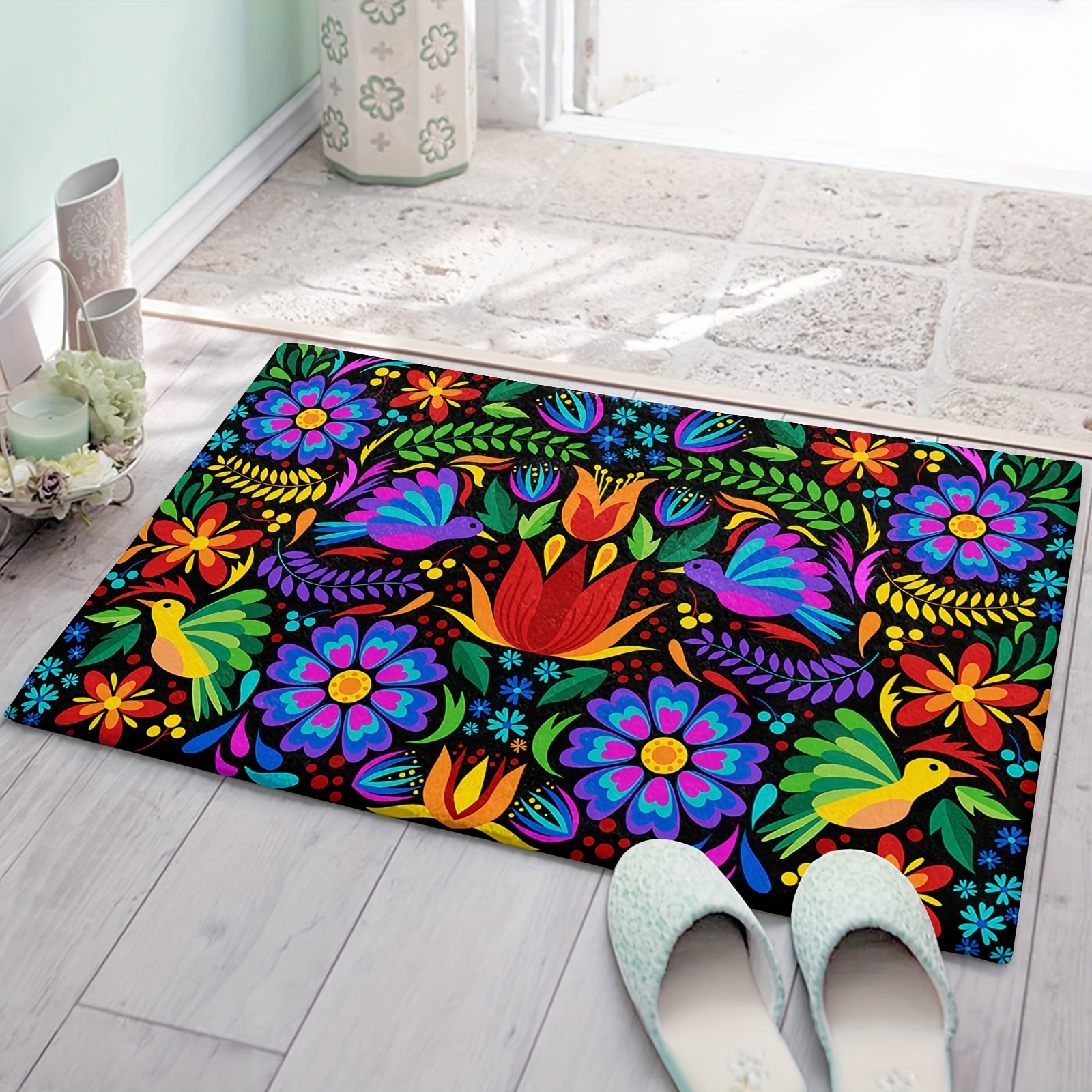 Anti-Slip Floor Carpet Mat Bath Mat Home Doormat Freely Cuttable Doormat  Indoor