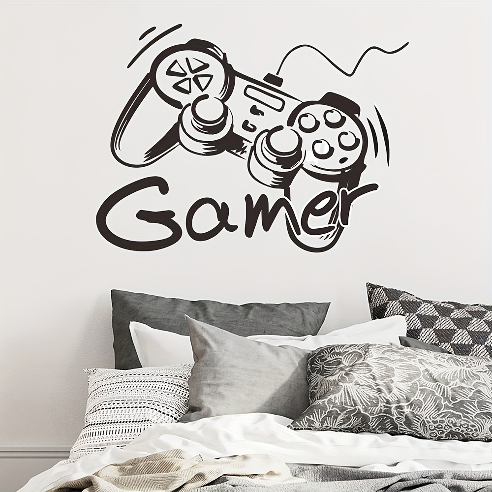 Game Controller Wall Sticker Wall Decals Sticker For Room - Temu
