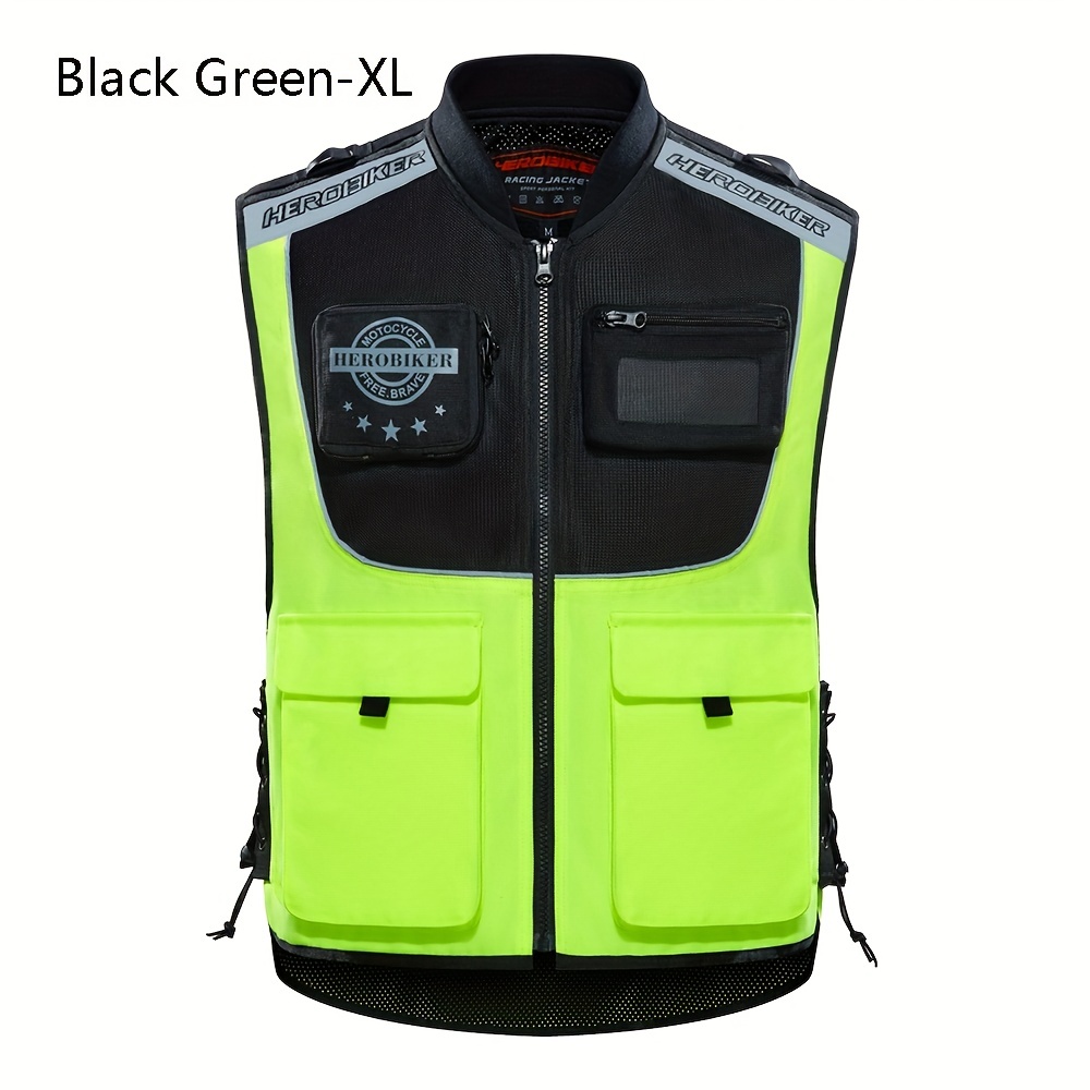 Motorcycle Reflective Clothing Safety Vest Body Safe Protective Device  Traffic Facilities For Racing Running Sports Warning Vest - Automotive -  Temu