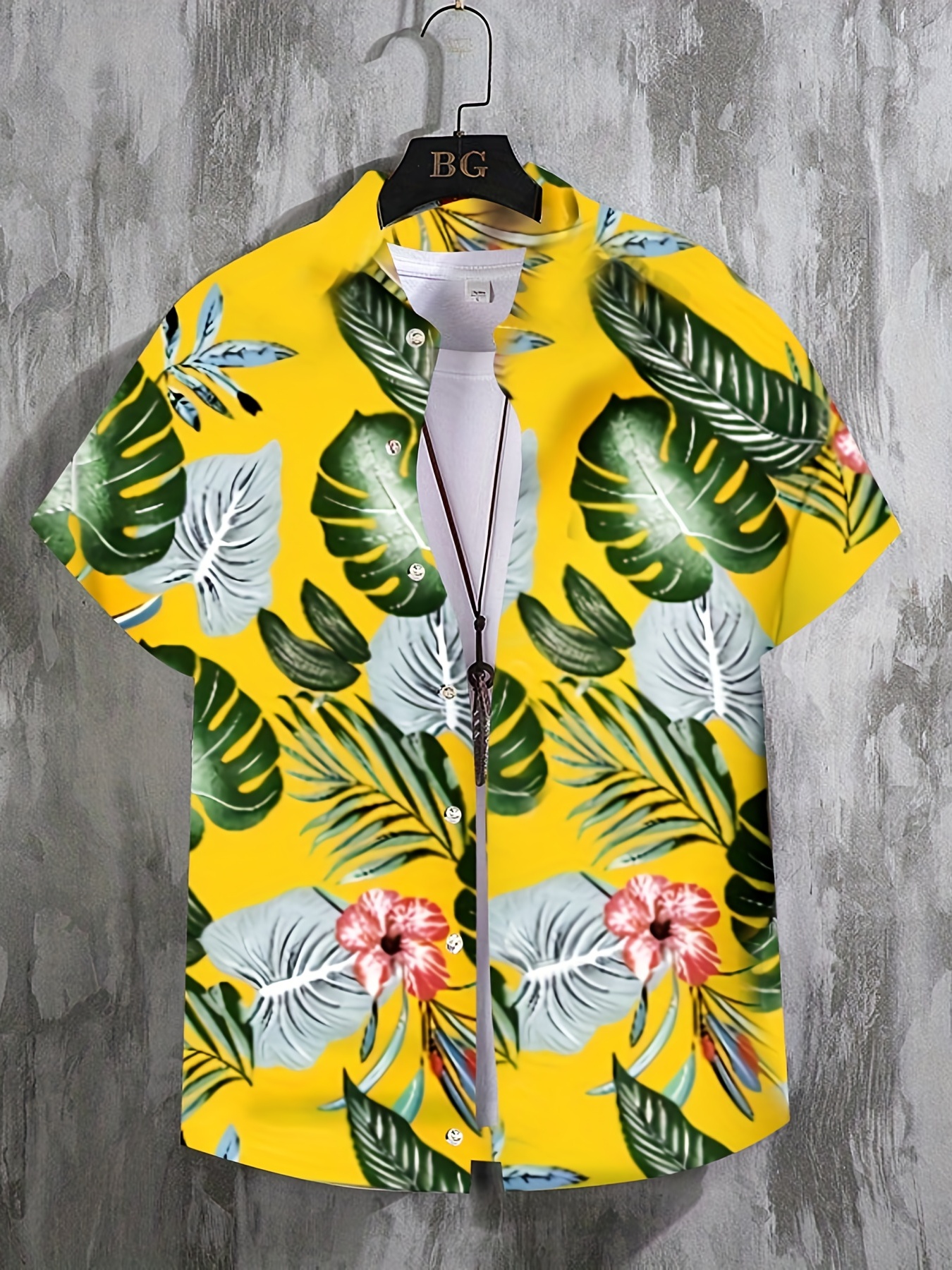 Hawaiian Shirt For Men's Summer Causal Wear, Button-down Men's Shirt - Temu  Belgium