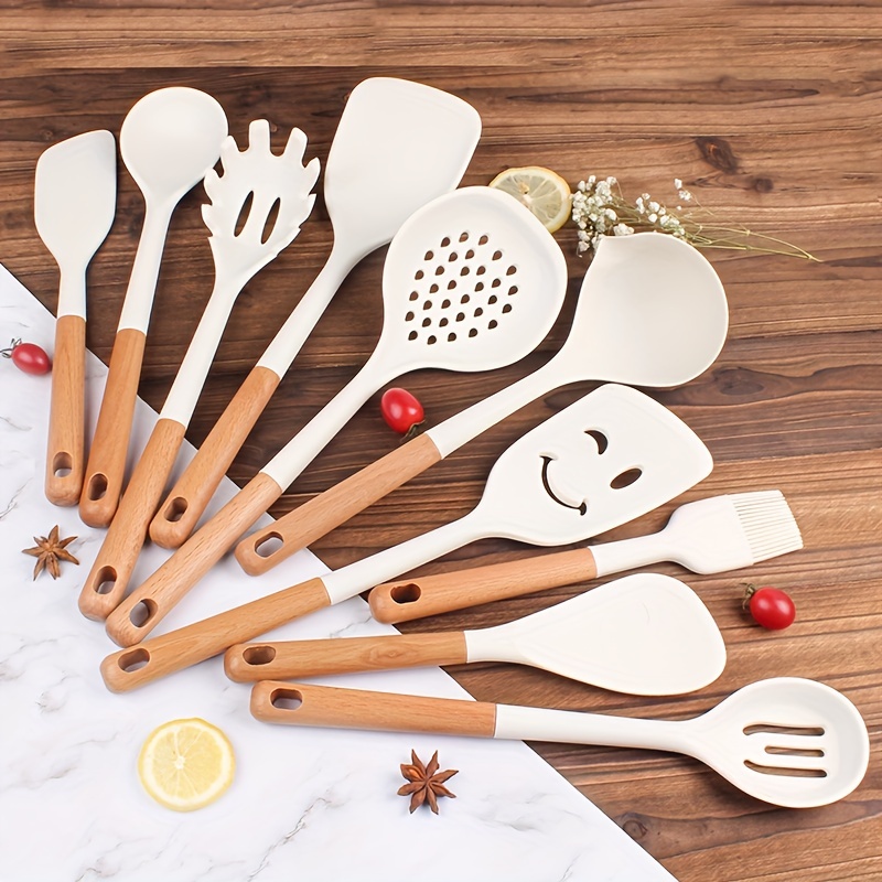 Silicone Kitchen Utensils Accessories Cookware and Tableware