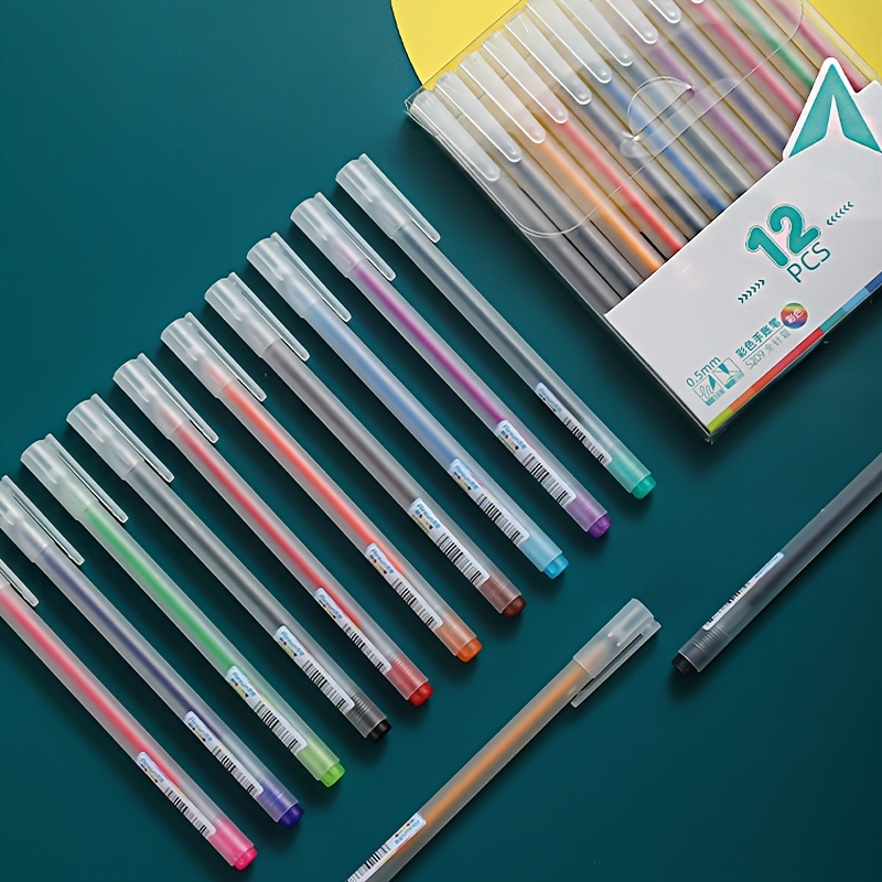 Vibrant And Colorful, Effortless Writing Colored Pens Set, Perfect For  Office, Study, Note-taking, Colourful Handwriting Pens Gel Pen Set Colored  Ballpoint Pens Note-taking Pen - Temu Philippines