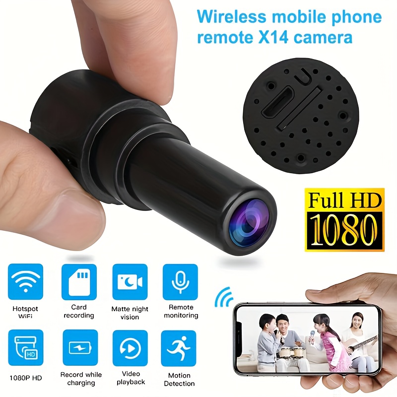 Mini caméra de surveillance de téléphone portable 1080p caméra de