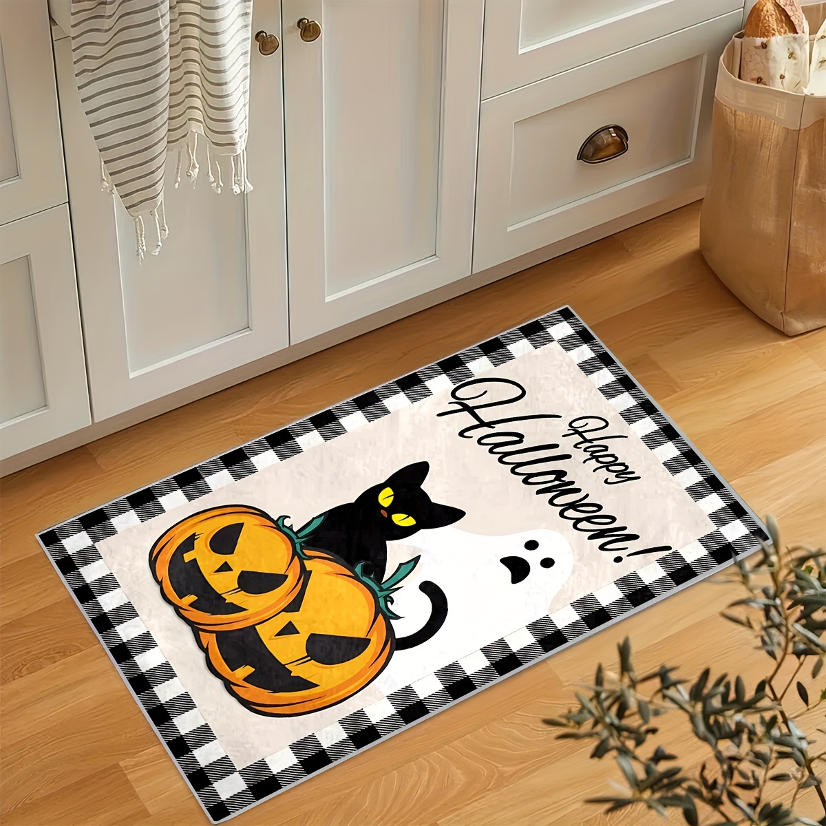 Halloween Area Rug Carpet Living Room Home Decor - 90Scloth T