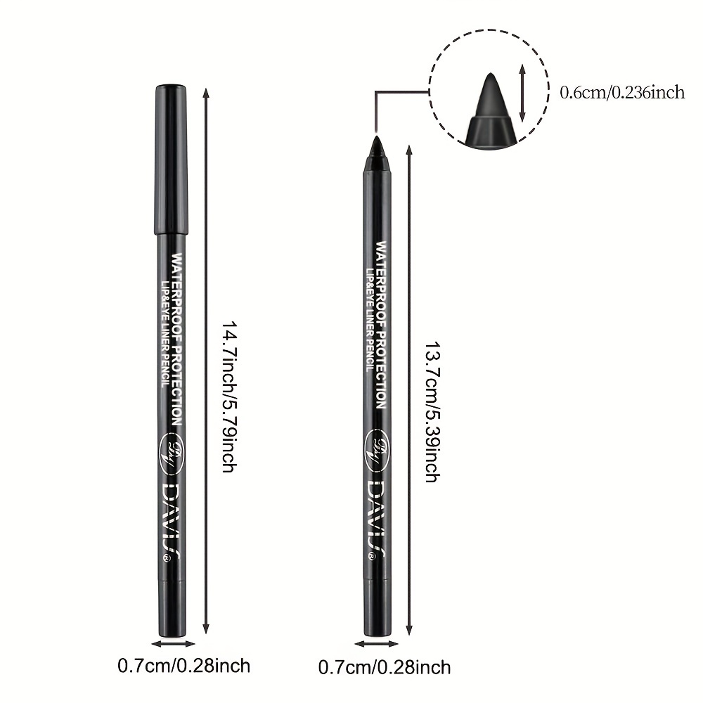 Waterproof Smoked Punk Gothic Eyeliner Halloween Makeup