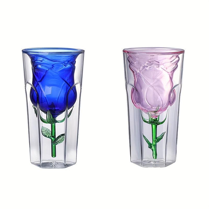 Mosser Glass Pink Glass Tumbler Set of 4