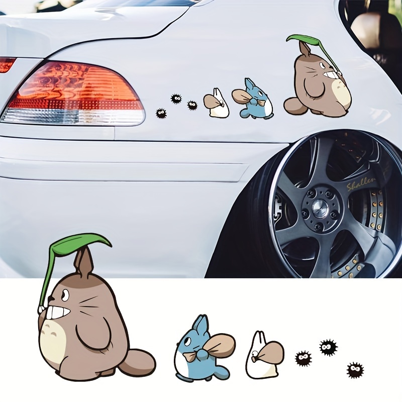1pc/2pcs Anime autoaufkleber Cartoon ideen Spaß - Temu Austria
